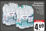 Mineralwasser im Angebot bei EDEKA in Bünde Mineralwasser Angebote von Gerolsteiner bei EDEKA Bünde für 4,69 €