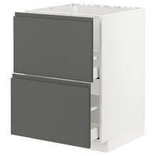 IKEA Lahstedt - Unterschr. f Spüle/2 Fronten/2Sch. weiß/Voxtorp dunkelgrau 60x60 cm Unterschr. f Spüle/2 Fronten/2Sch. weiß/Voxtorp dunkelgrau 60x60 cm Angebot bei IKEA Lahstedt im Prospekt "Zeit für mehr Weihnachtsstimmung"