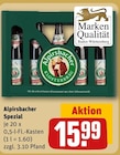 Spezial Angebote von Alpirsbacher bei REWE Emmendingen für 15,99 €