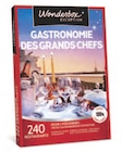 GASTRONOMIE DES GRANDS CHEFS - Wonderbox dans le catalogue Auchan Hypermarché