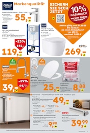 WC im Globus-Baumarkt Prospekt in Iserlohn Aktueller Globus-Baumarkt Prospekt mit WC, "Immer eine Idee besser", Seite 7