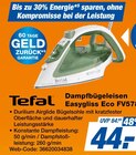 Dampfbügeleisen Easygliss Eco FV57 im Angebot bei expert in Goslar Dampfbügeleisen Easygliss Eco FV57 Angebote von Tefal bei expert Goslar für 44,00 €