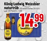 Weissbier naturtrüb Angebote von König Ludwig bei Trinkgut Bensheim für 14,99 €