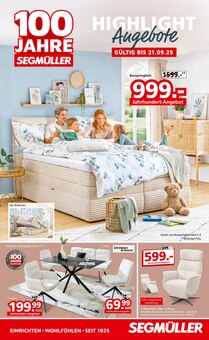 Relaxsessel im Segmüller Prospekt "Highlight Angebote" mit 30 Seiten (Heidelberg)