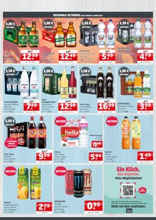 Cola im Getränke Quelle Weydringer Prospekt "...einfach mehr drin" mit 4 Seiten (Paderborn)