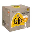 Bière blonde d'Abbaye - LEFFE en promo chez Carrefour Dunkerque à 12,49 €