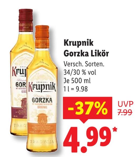 Gorzka Likör