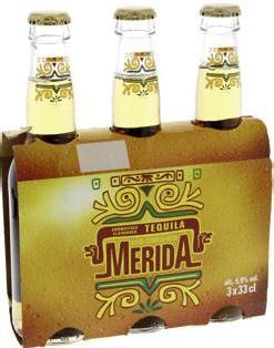 Bière Merida aromatisée Téquila 5,9% vol.