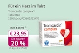 mea - meine apotheke - Tromcardin complex Angebot im Prospekt Tromcardin complex bei mea - meine apotheke im Prospekt "" für 23,95 €