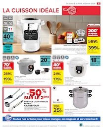 Prix et réduction Robot dans le prospectus Carrefour en cours Offre Robot dans le catalogue Carrefour du moment à la page 11