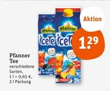 Tee im Angebot bei tegut in Filderstadt Tee Angebote von Pfanner bei tegut Filderstadt für 1,29 €