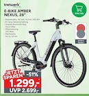 E-Bike Amber Nexus, 28" Angebote von tretwerk bei Marktkauf Waiblingen für 1.299,00 €