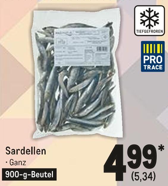 Metro Crailsheim - Sardellen Sardellen Angebot bei Metro Crailsheim im Prospekt Gastro-Journal