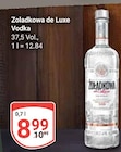 Zoladkowa de Luxe Vodka im aktuellen GLOBUS Prospekt