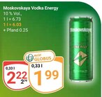 Aktuelles Vodka Energy Angebot bei GLOBUS in Siegen (Universitätsstadt) ab 1,99 €