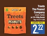 Peanuts im EDEKA Prospekt Peanuts von Treets The Peanut Company im aktuellen EDEKA Prospekt für 2,22 €