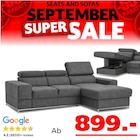 Dior Ecksofa von Seats and Sofas für 899,00 € bei Seats and Sofas im Angebot Dior Ecksofa von Seats and Sofas im aktuellen Seats and Sofas Prospekt