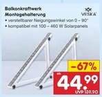 Balkonkraftwerk Montagehalterung von VESKA im aktuellen Netto Marken-Discount Prospekt für 44,99 €