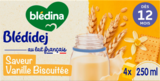 BLEDIDEJ CROISSANCE BISCUITS SAVEUR VANILLE BLEDINA - BLEDINA à 3,72 € dans le catalogue Auchan Supermarché