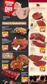 Steak im REWE Prospekt in Wesel Aktueller REWE Prospekt mit Steak, "Dein Markt", Seite 9