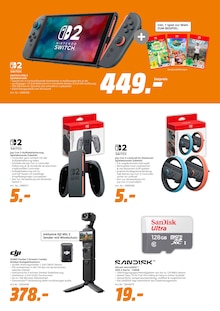 Nintendo Switch Angebot im MediaMarkt Saturn Prospekt, gültig von 07.10.2026 bis 14.10.2026 Nintendo Switch Angebot im aktuellen MediaMarkt Saturn Prospekt auf Seite 3