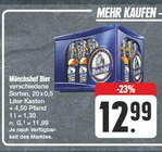 Bier bei nah und gut im Lohr Prospekt für 12,99 €