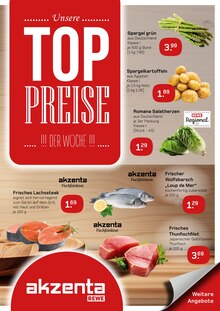 Thunfisch im Akzenta Prospekt "Unsere Angebote der Woche!" mit 8 Seiten (Wuppertal)