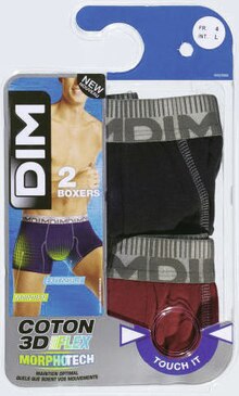 Lot de 2 boxers 3D MORPHOTECH - Géant Casino à Marseille Lot de 2 boxers 3D MORPHOTECH en promo chez Géant Casino Marseille à 11,94 €