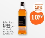 Scotch Whisky im Angebot bei tegut in Nürnberg Scotch Whisky Angebote von John Barr bei tegut Nürnberg für 10,99 €
