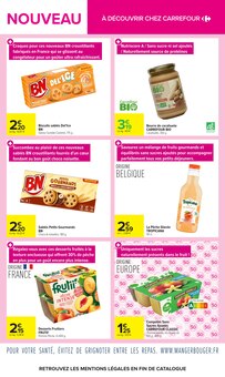Promotion BN dans le prospectus Carrefour, valable du 04/08/2026 au 31/08/2026 Promo BN dans le catalogue Carrefour du moment à la page 4