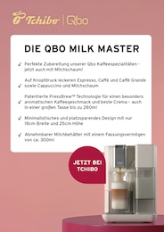 Kaffeeautomat im Tchibo Prospekt Kaffeeautomat im Tchibo Prospekt "QBA GRATIS PROBIEREN IN DEN TCHIBO FILIALEN" auf Seite 3