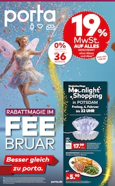 porta Möbel Möbel & Einrichtung Prospekt der aktuellen Woche mit 4 Seiten, gültig von 01.02.2026 bis 07.02.2026, in Dallgow-Döberitz und Umgebung Aktueller porta Möbel Möbel & Einrichtung Prospekt in Dallgow-Döberitz und Umgebung, "BESSER GLEICH ZU PORTA" mit 4 Seiten, 01.02.2026 - 07.02.2026