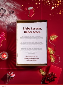 Aktueller Lidl Sabow Prospekt "Magische Weihnachtszeit" mit 54 Seiten