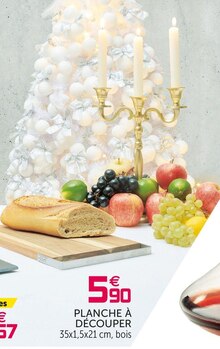 Electroménager Maison dans le catalogue Gifi PLANCHE À DÉCOUPER à 5,90 € en promo chez Gifi
