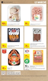 Promos Viande dans le catalogue "-50% DE REMISE IMMÉDIATE SUR LE 2ÈME" de Intermarché Super Viande en promo dans le catalogue Intermarché Super à la page 4
