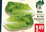 Aktuelles Bio-Mini-Romanasalat Angebot bei EDEKA in Duisburg ab 1,49 €