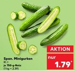 Kaufland Stuhr - Span. Minigurken Angebot im Prospekt Span. Minigurken bei Kaufland im Stuhr Prospekt für 1,79 €