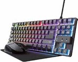 Maus-Tastatur-Set GXT 794 3-in-1-Gaming-Bundle, Schwarz bei expert im Bad Waldsee Prospekt für 34,99 €