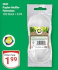 Papier-Muffin-Förmchen im Angebot bei GLOBUS in Rüsselsheim Papier-Muffin-Förmchen Angebote von OHO bei GLOBUS Rüsselsheim für 0,99 €