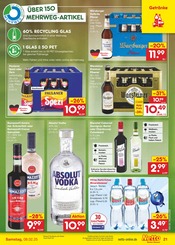 Aktueller Netto Marken-Discount Prospekt mit Vodka, "Aktuelle Angebote", Seite 33