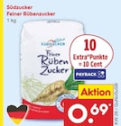 Aktuelle Zucker Angebote bei Netto Marken-Discount in Ulm Aktuelles Feiner Rübenzucker Angebot bei Netto Marken-Discount in Ulm ab 0,69 €