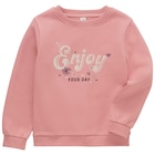Mädchen Sweatshirt mit Bio-Baumwolle bei Ernstings family im Barnstorf Prospekt für 12,99 €