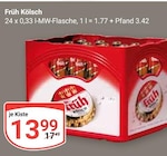 Bier im Angebot bei GLOBUS in Kerpen Bier Angebote von Früh Kölsch bei GLOBUS Kerpen für 13,99 €
