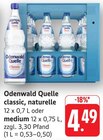 classic Angebote von Odenwald Quelle bei E center Bruchsal für 4,49 €