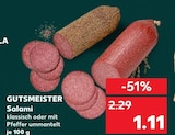 Salami klassisch von GUTSMEISTER im aktuellen Kaufland Prospekt