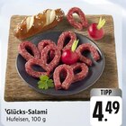 Glücks-Salami bei EDEKA im Wiernsheim Prospekt für 4,49 €