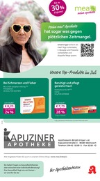 mea - meine apotheke Prospekt für Wolnzach mit 4 Seiten mea - meine apotheke Prospekt für Wolnzach: "Unsere Juli-Angebote", 4 Seiten, 01.07.2025 - 31.07.2025