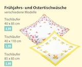 Frühjahrs- und Ostertischwäsche Tischläufer 40 x 85 cm von  im aktuellen V-Markt Prospekt für 4,99 €