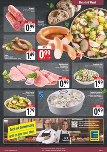 Wurst im EDEKA Prospekt "Wir lieben Lebensmittel!" mit 28 Seiten (Fürth)