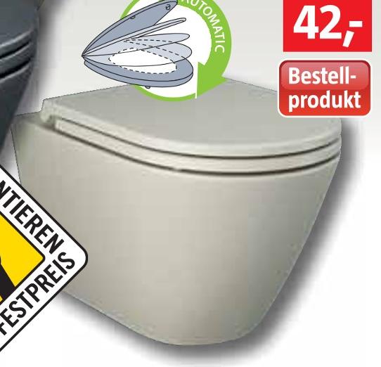 BAUHAUS Mainz - WC-Sitz 'Feeling' WC-Sitz 'Feeling' Angebot bei BAUHAUS Mainz im Prospekt Handzettel KW 48